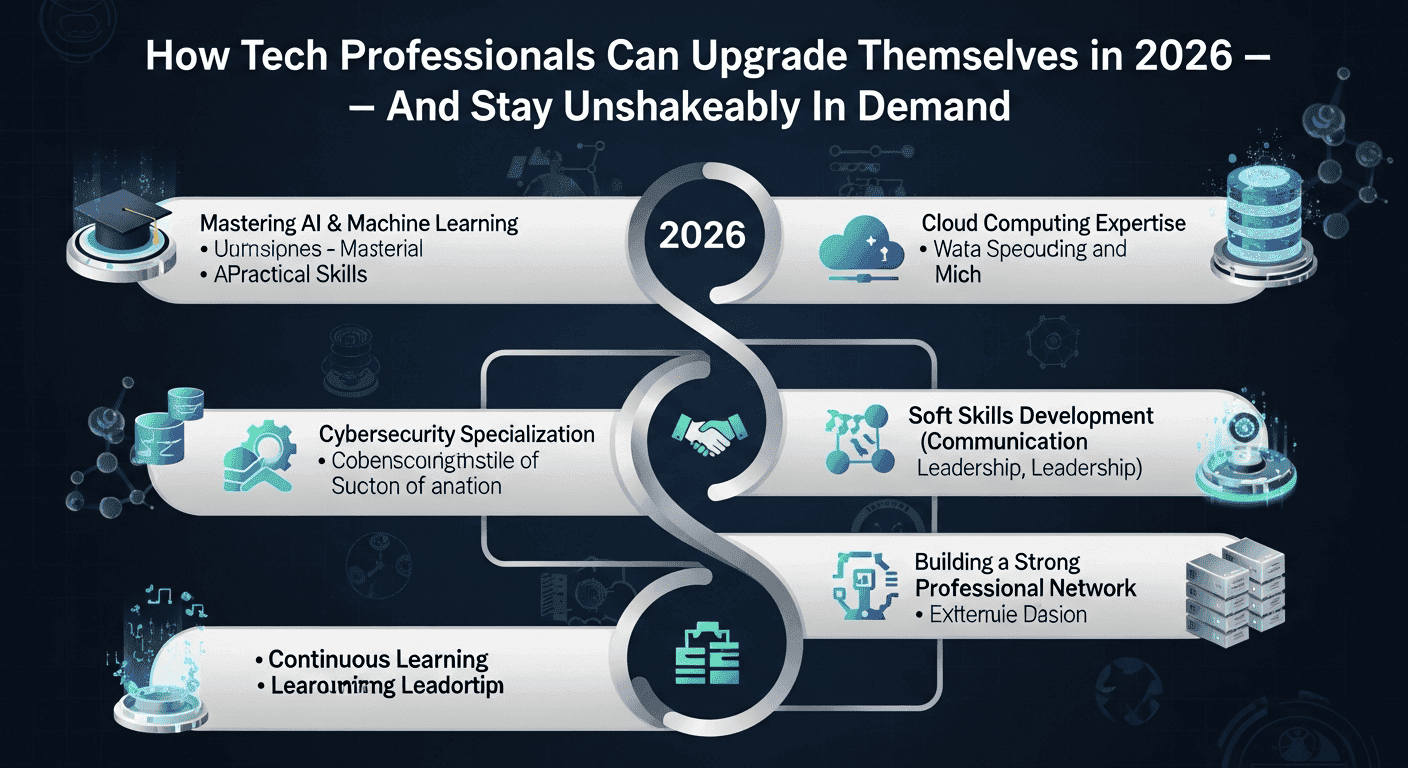 How Tech Professionals Can Upgrade Themselves in 2026 — And Stay Unshakeably In Demand