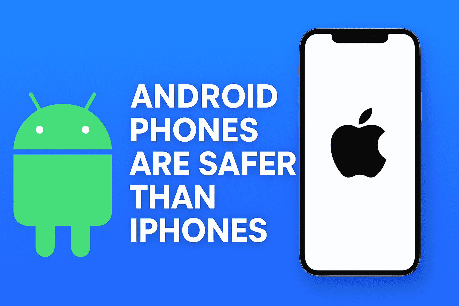 Google Claims Android Phones Are Safer Than iPhones – Is It Fact or Fizz?