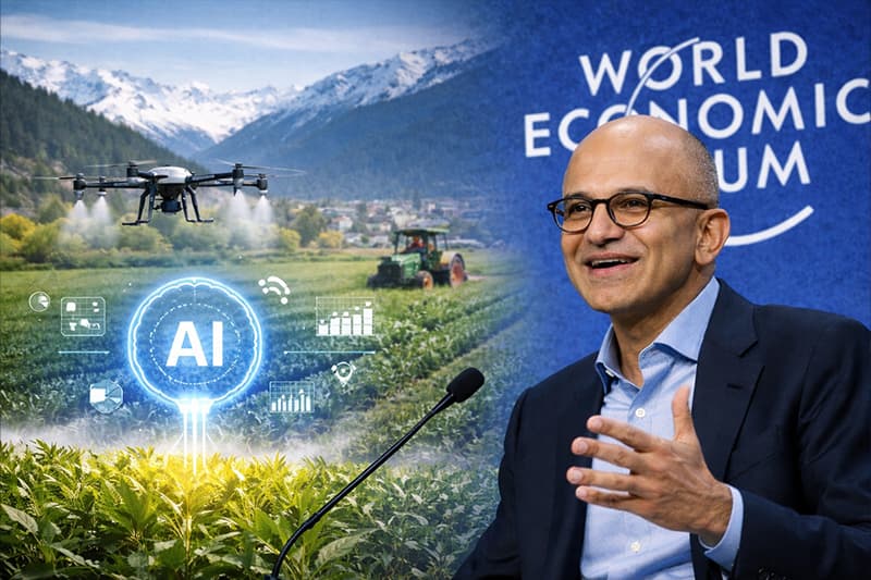 Power Prices, Not Code, Will Shape the Global AI Race, Says Nadella