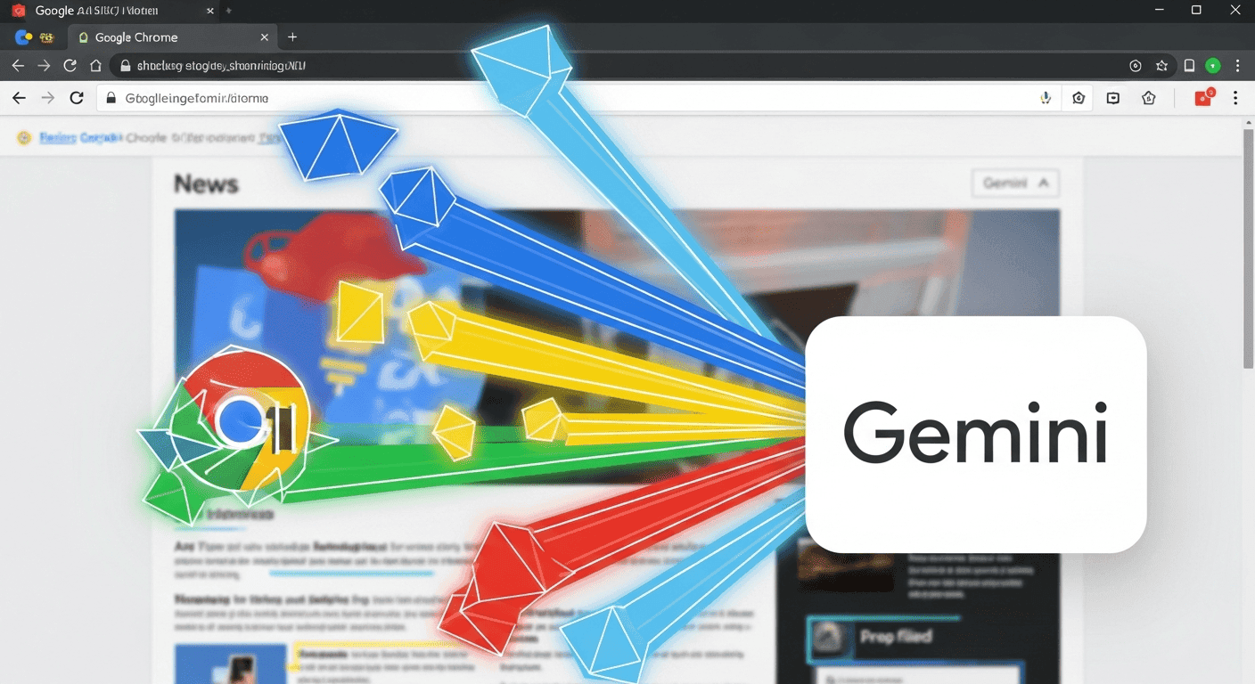 Google’s Gemini Turns Chrome Into an AI-Powered Auto-Browsing Assistant