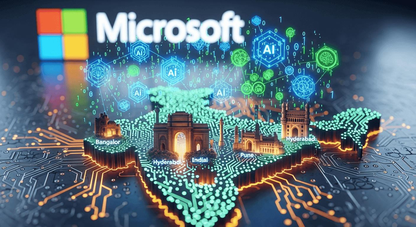 Microsoft’s $17.5B India AI Investment Signals New Tech Era