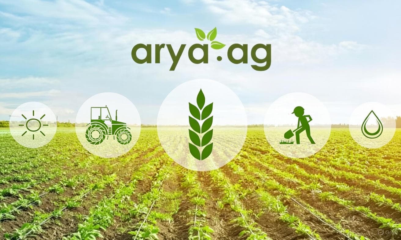 Arya.ag Secures $81M Funding Amid Falling Crop Prices