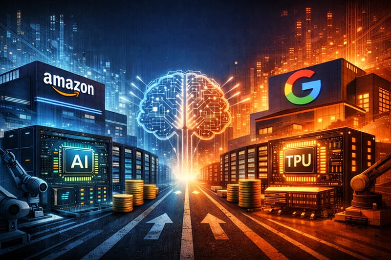 Amazon, Google Lead AI Capex Surge — But What’s the Endgame?