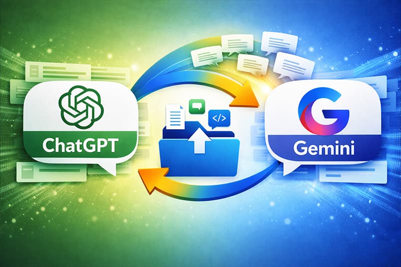 Google will make it easier to import ChatGPT conversations to Gemini