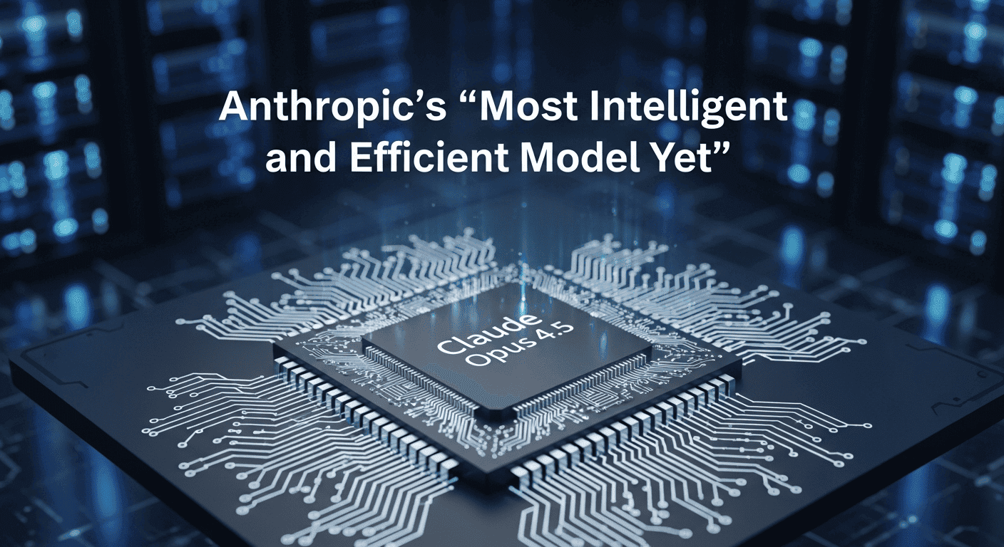 Claude Opus 4.5: Anthropic’s “Most Intelligent and Efficient Model Yet”