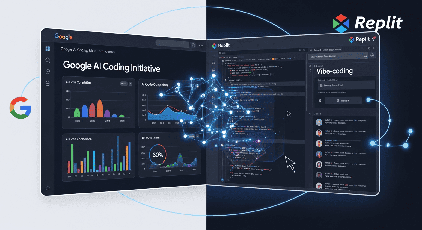Google Strengthens AI Coding Push — Partners with Replit for Enterprise “Vibe-Coding”