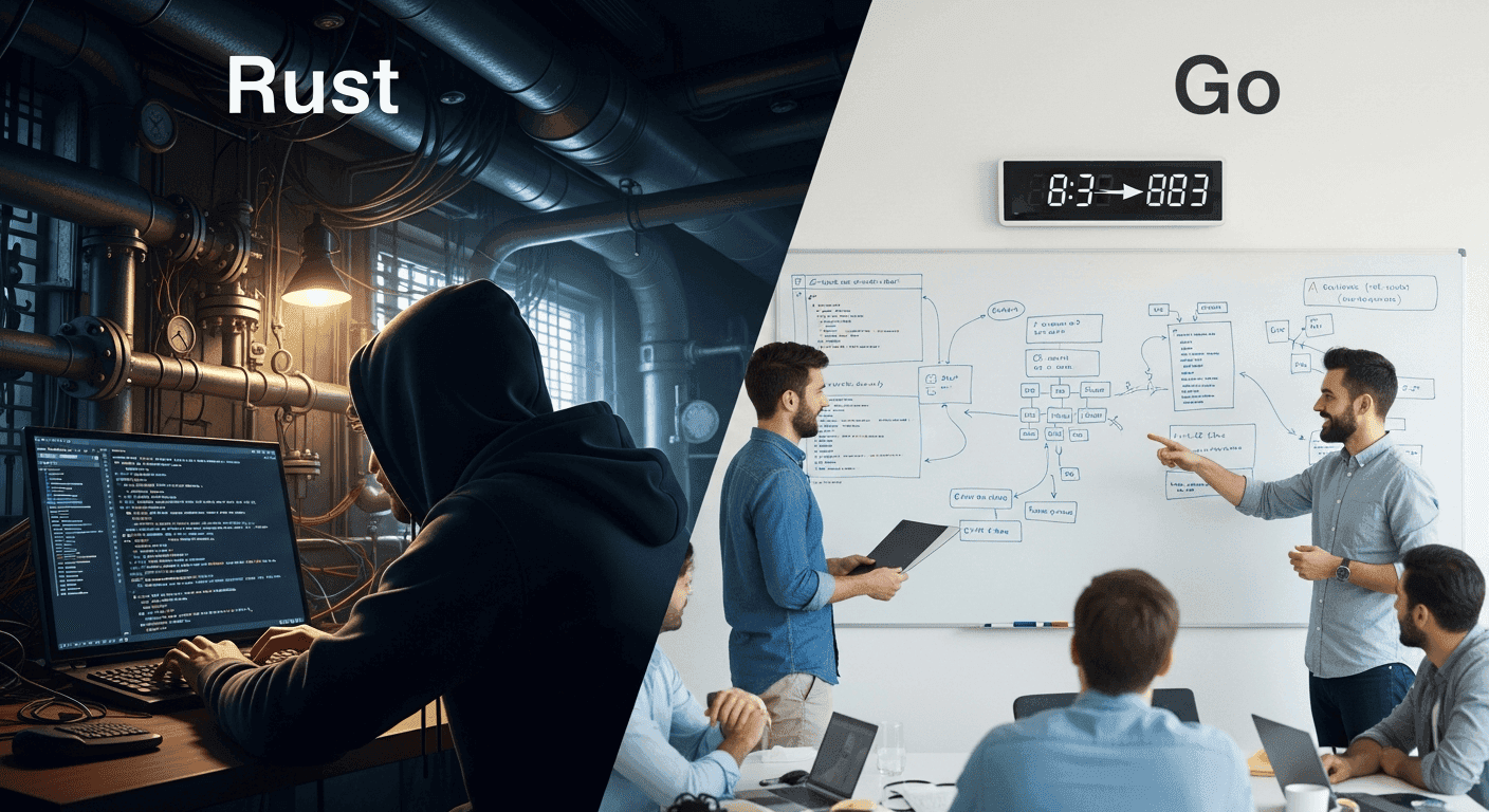 Rust vs Go in Real-World Projects: Which One Developers Are Learning Faster