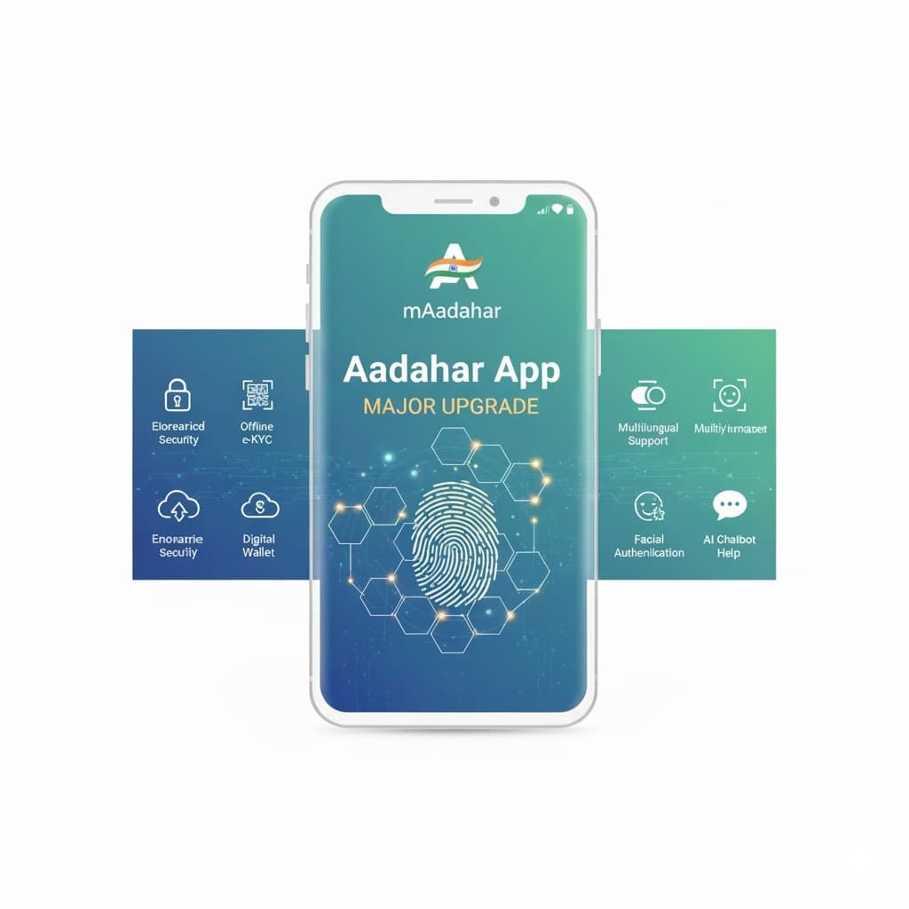 India’s Aadhaar App Gets Major Upgrade: More Secure, More Flexible