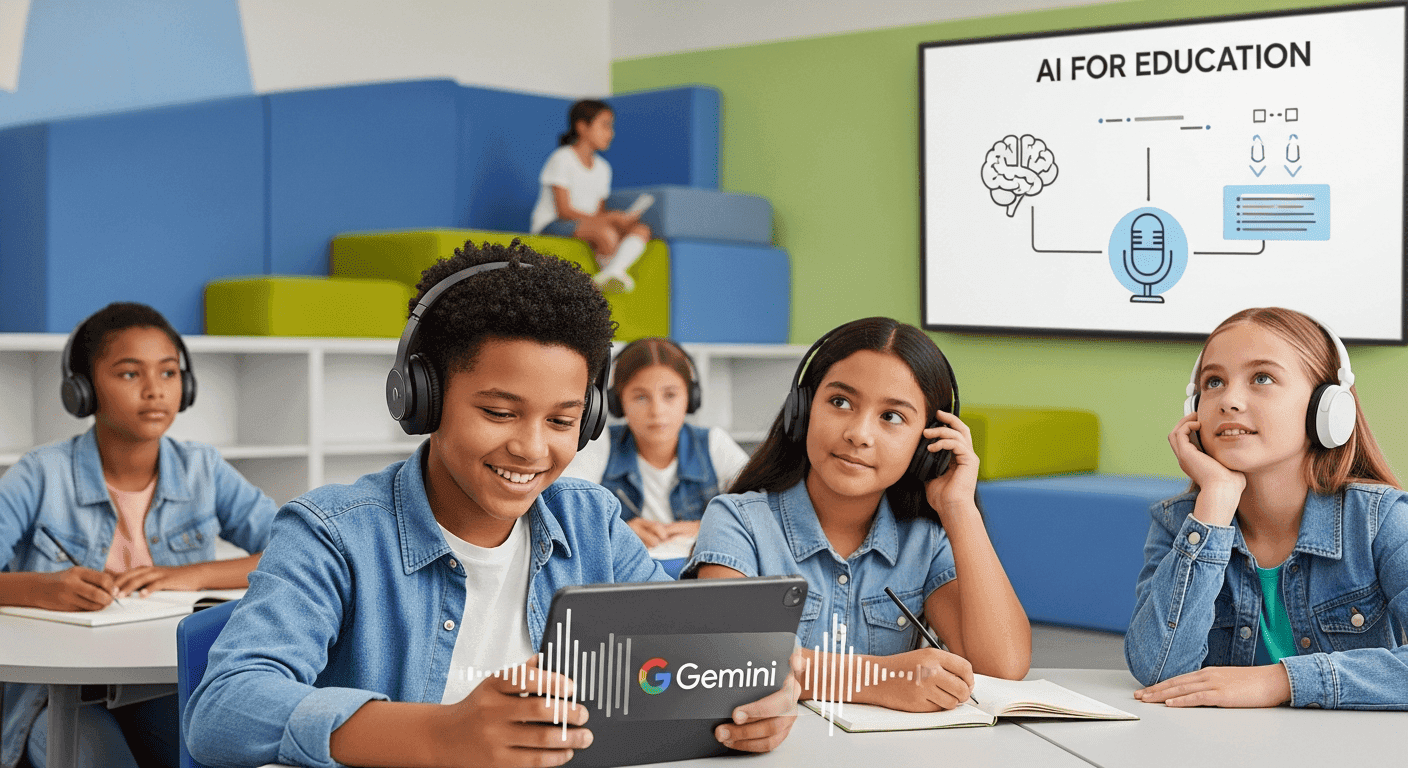 Gemini AI for Education: Google Introduces Podcast Lessons for Schools